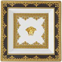 Ciotola Versace I Love Baroque colore Bianco, Nero, Oro 14085-403651-25822