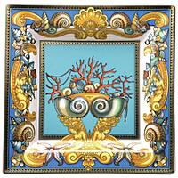 Ciotola Versace Les Trésors De La Mer colore Azzurro, Oro , Fantasia 14085-102817-25822