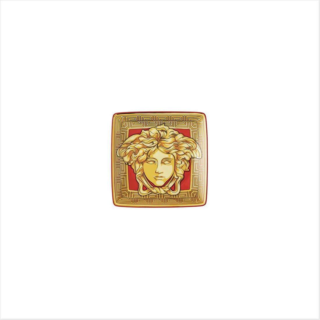 Ciotola Versace Medusa Amplified colore Rosso, Oro 11940-409956-15253