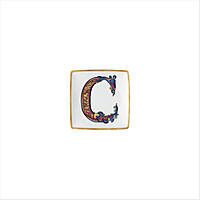 Ciotola Versace Versace Alphabet colore Bianco, Fantasia 11940-403683-15253