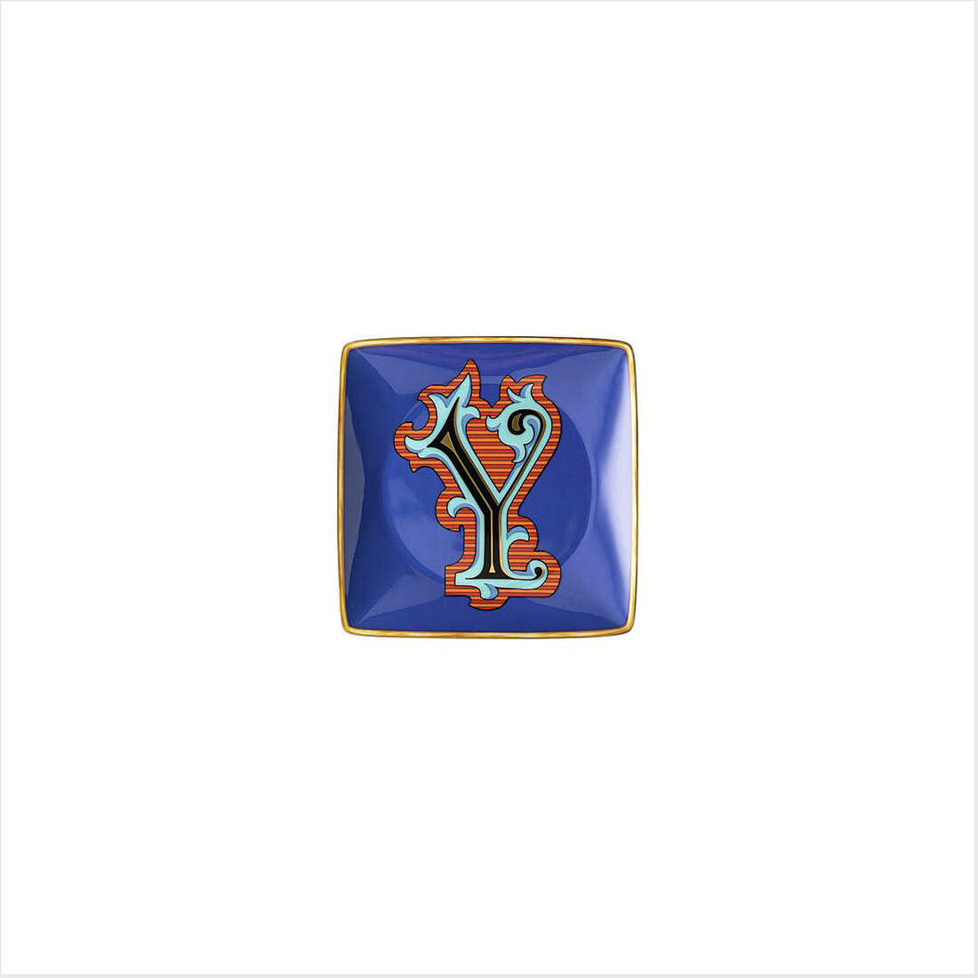 Ciotola Versace Versace Alphabet colore Blu, Fantasia 11940-403705-15253
