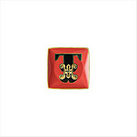 Ciotola Versace Versace Alphabet colore Rosso, Fantasia 11940-403700-15253