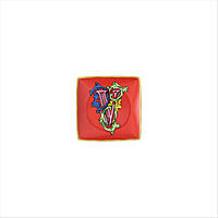 Ciotola Versace Versace Alphabet colore Rosso, Fantasia 11940-403702-15253