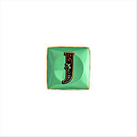 Ciotola Versace Versace Alphabet colore Verde, Fantasia 11940-403690-15253