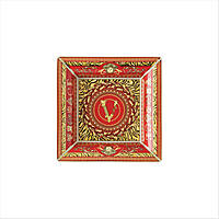 Ciotola Versace Virtus colore Rosso, Oro 14240-409949-25818