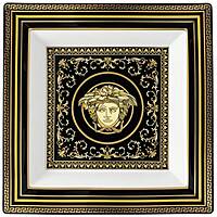 Ciotola Versace Virtus Gala colore Bianco, Nero, Oro 14085-403729-25822