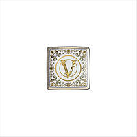 Ciotola Versace Virtus Gala colore Bianco, Oro 11940-403730-15253