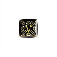 Ciotola Versace Virtus Gala colore Nero, Oro 11940-403729-15253