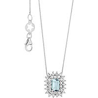 collana Diamante, Acquamarina gioiello Comete Regina caratura 0,41ct GLQ 298
