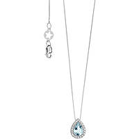 collana Diamante gioiello Comete Azzurra caratura 0,08ct GLQ 285