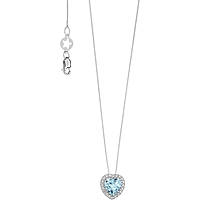collana Diamante gioiello Comete Azzurra caratura 0,08ct GLQ 289