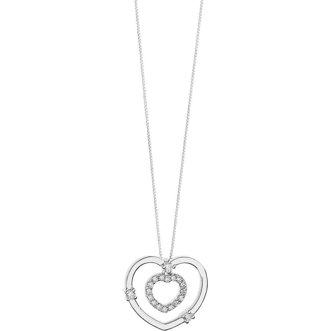 collana Diamante gioiello Comete Costellation caratura 0,14ct GLB 1495