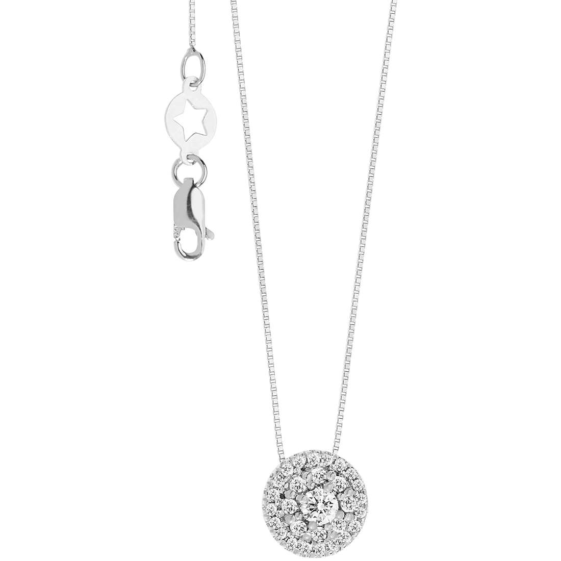 collana Diamante gioiello Comete Lilibeth caratura 0,26ct GLB 1575
