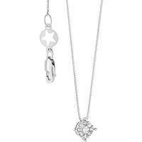 collana Diamante gioiello Comete Rose di diamanti caratura 0,10ct GLB 1609
