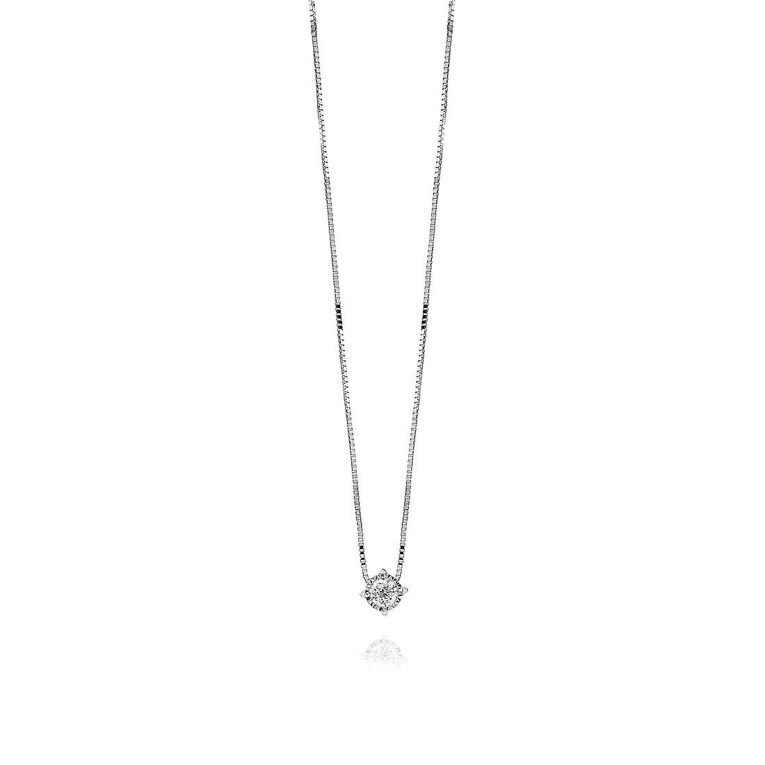 collana Diamante gioiello GioiaPura Oro e Diamanti caratura 0,01ct GIPPLR-01