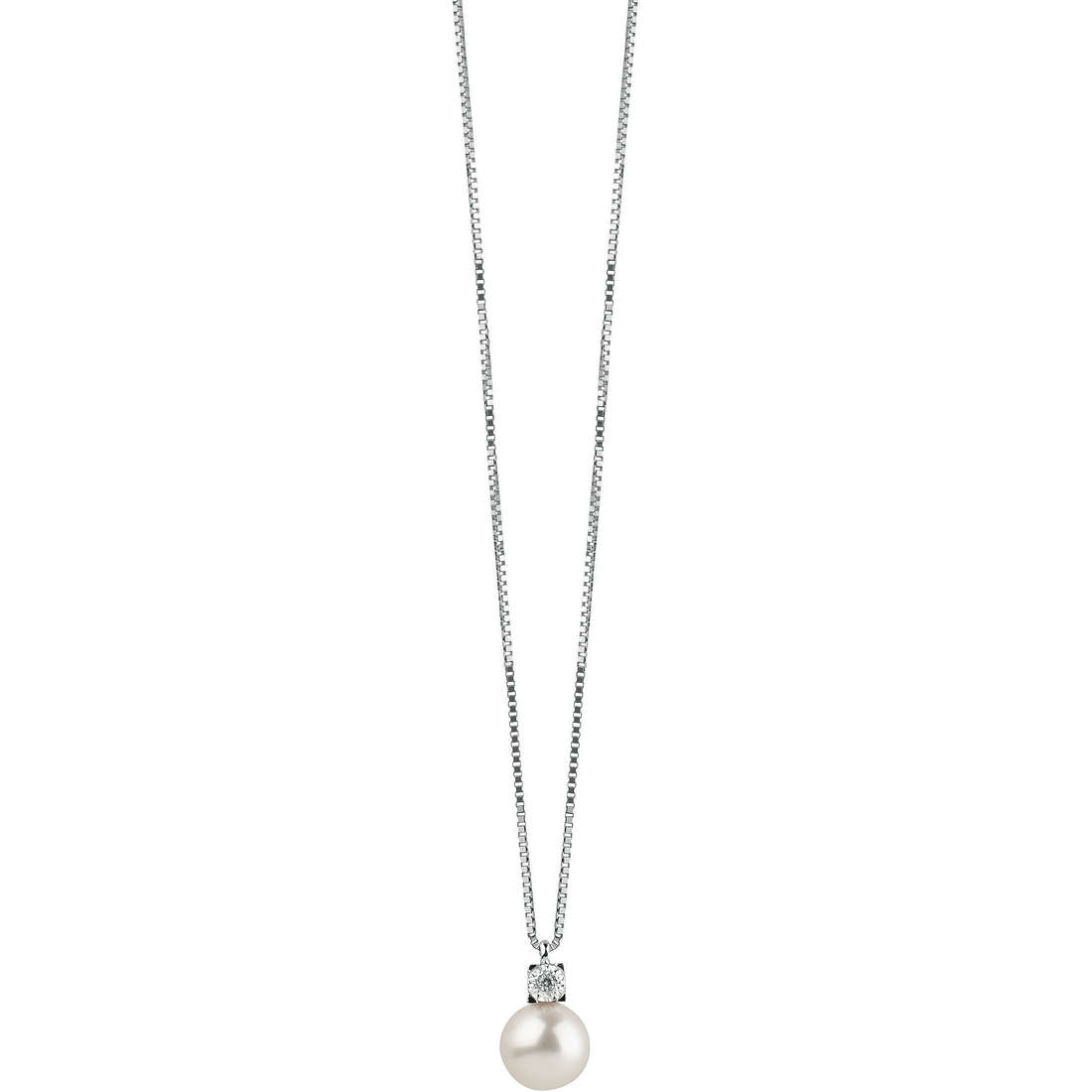 collana Diamante, Perle gioiello Bliss Rugiada Perle caratura 0,01ct 20070778