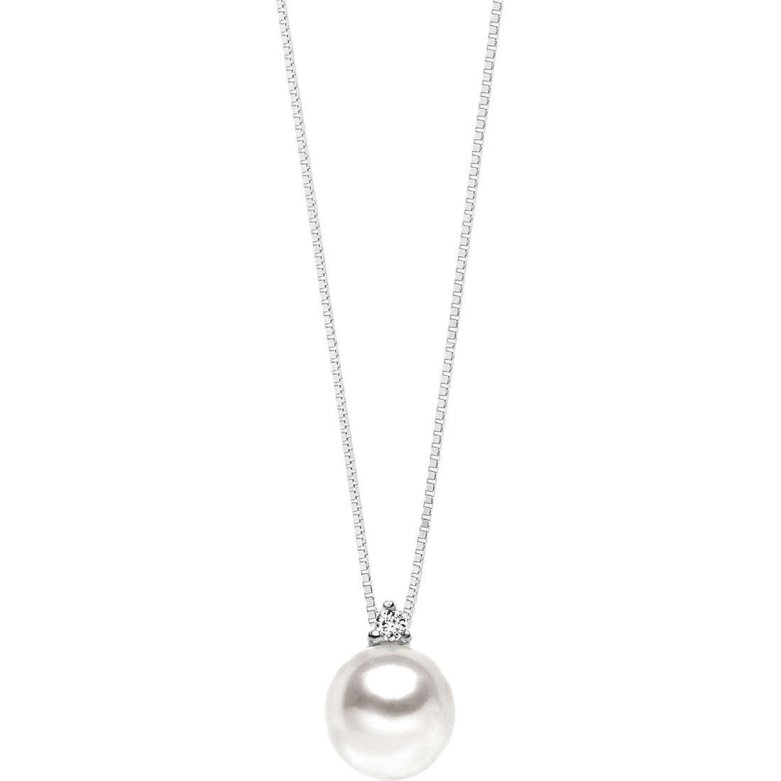 collana Diamante, Perle gioiello Comete caratura 0,03ct GLP 521