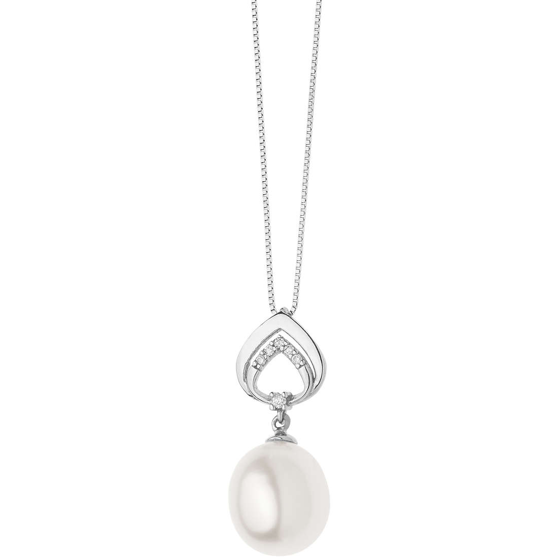 collana Diamante, Perle gioiello Comete Fantasia di Perle caratura 0,03ct GLP 547