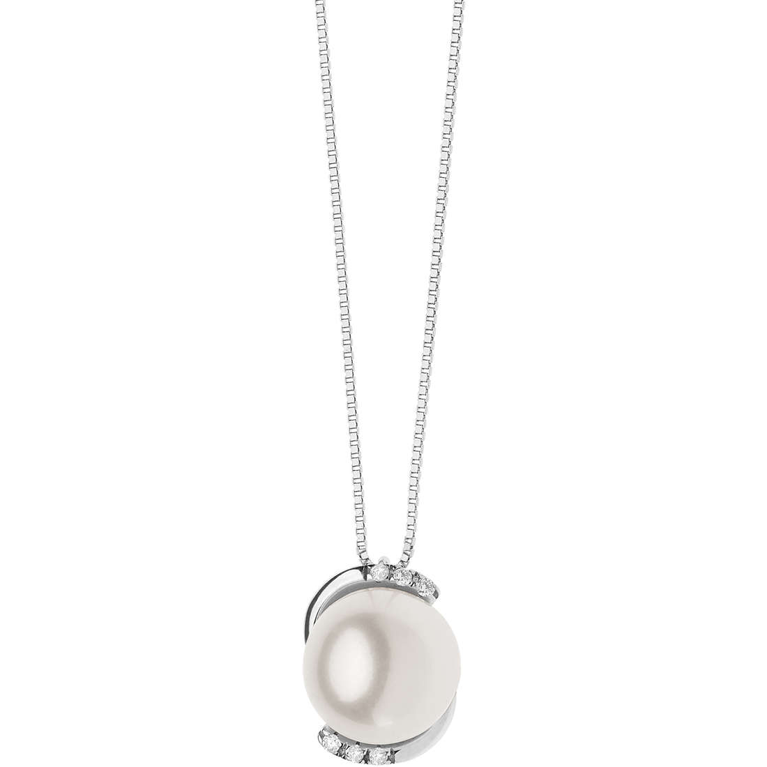 collana Diamante, Perle gioiello Comete Fantasia di Perle caratura 0,25ct GLP 545