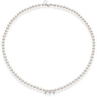 collana Diamante, Perle gioiello Comete Fili Fantasia caratura 0,06ct FWQ 321