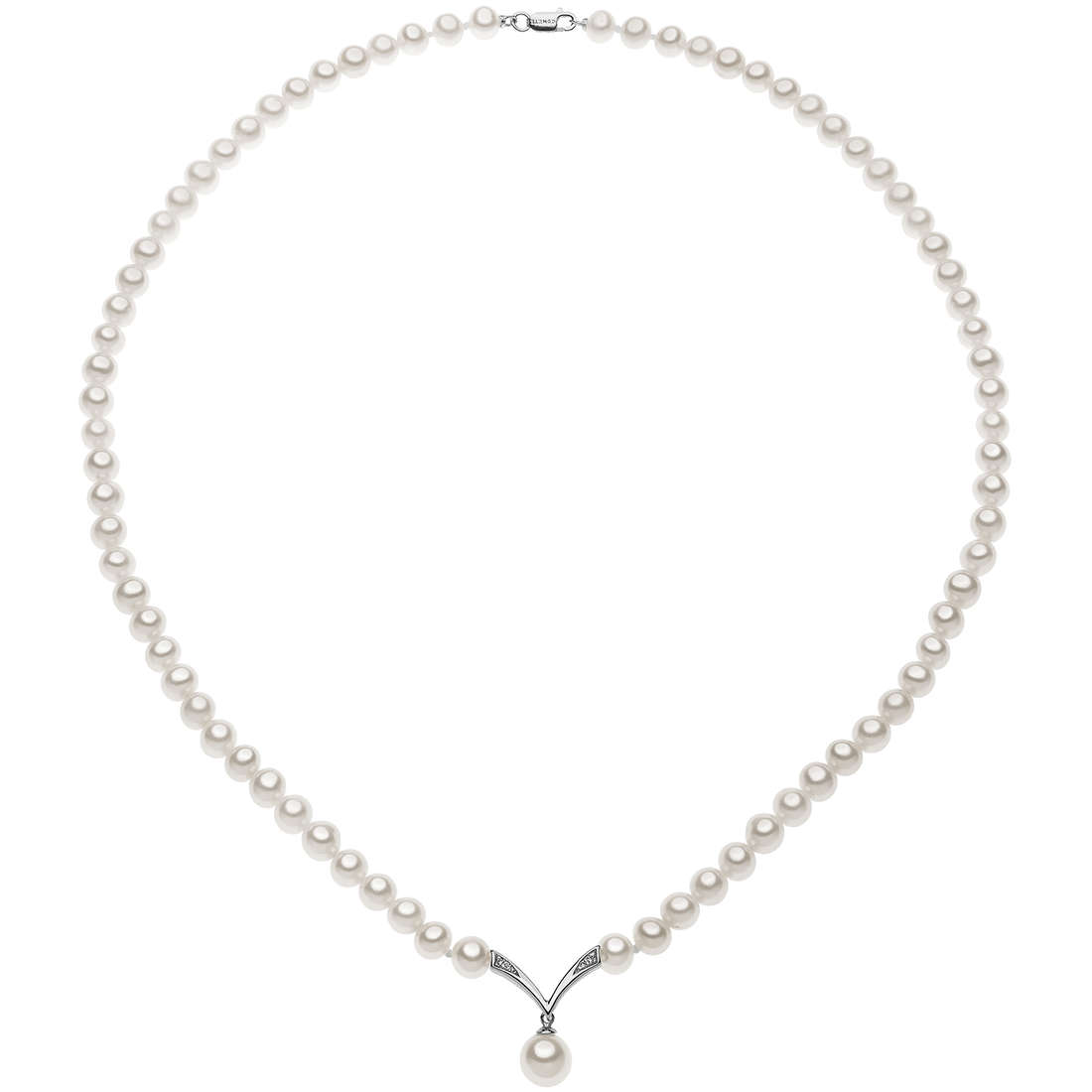 collana Diamante, Perle gioiello Comete Perle caratura 0,02ct FWQ 216