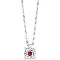 collana Diamante, Rubino gioiello Bliss Rugiada caratura 0,03ct 20091755