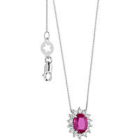 collana Diamante, Rubino gioiello Comete Regina caratura 0,21ct GLB 1565
