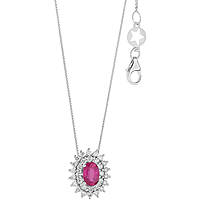 collana Diamante, Rubino gioiello Comete Regina caratura 0,39ct GLB 1602