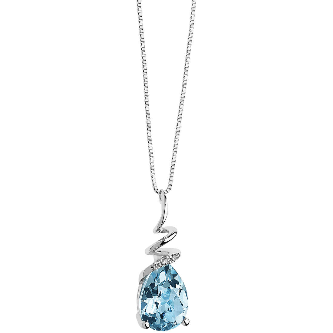collana Diamante, Semipreziosa gioiello Comete caratura 0,10ct GLB 1203