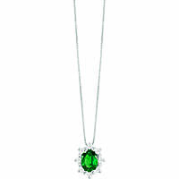 collana Diamante, Smeraldo gioiello Bliss Dream caratura 0,16ct 20092761