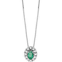 collana Diamante, Smeraldo gioiello Bliss Regal caratura 0,04ct 20085214