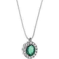 collana Diamante, Smeraldo gioiello Comete Classic 07/14 caratura 0,08ct GLB 1158