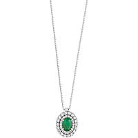 collana Diamante, Smeraldo gioiello Comete Orione caratura 0,34ct GLB 1472
