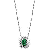 collana Diamante, Smeraldo gioiello Comete Regina caratura Maggiore Di 1ct GLB 1664