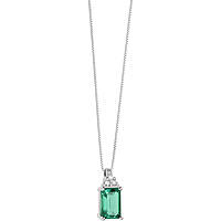 collana Diamante, Smeraldo gioiello Comete Storia di Luce caratura 0,02ct GLB 1438