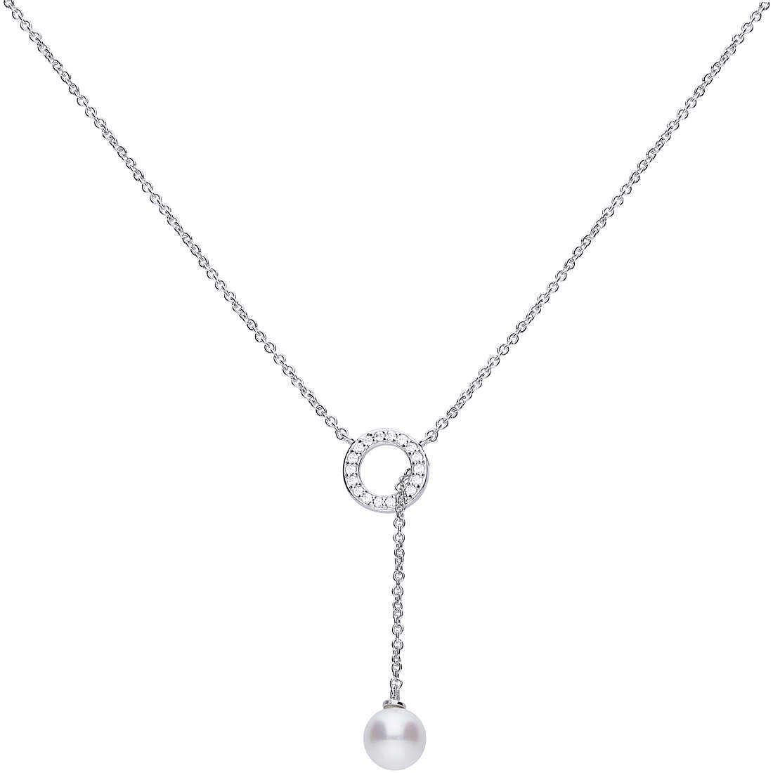 collana donna gioielli Diamonfire Pearls 63/1042/1/111