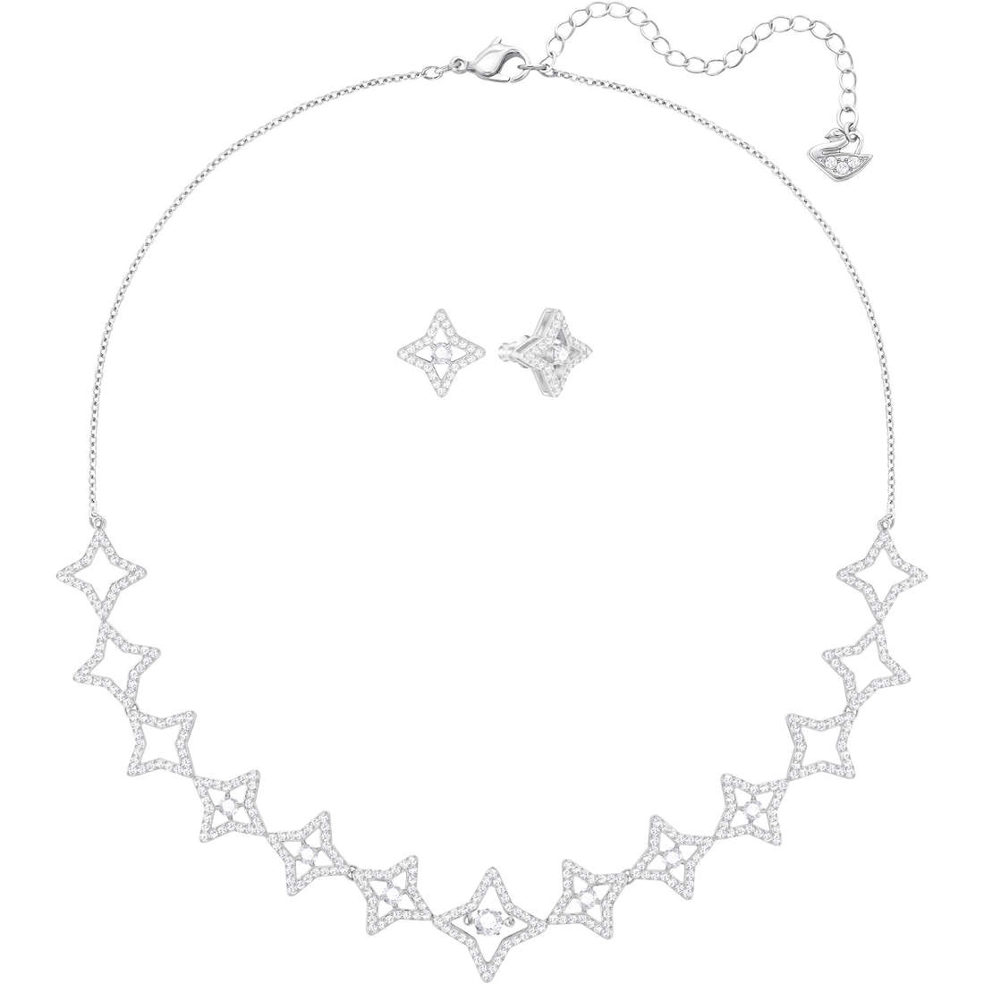 collana donna gioielli Swarovski Sparkling Dc 5364217