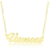 collana donna gioiello GioiaPura Oro 750 Oro Nome Vanessa GYXCOR0002-40