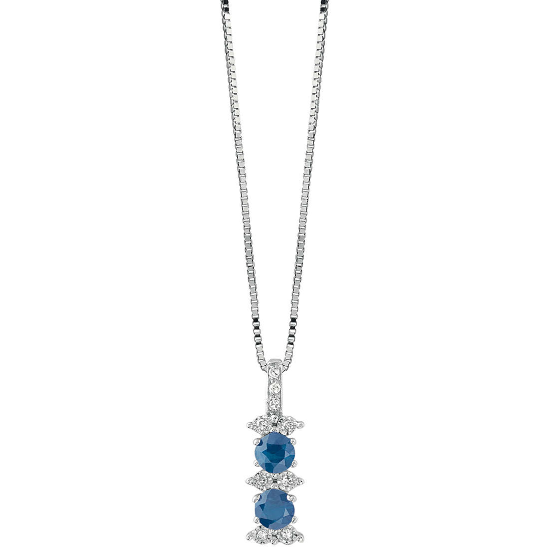 collana Zaffiro, Diamante gioiello Bliss Rugiada Colors caratura 0,02ct 20086550