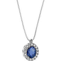 collana Zaffiro, Diamante gioiello Comete Classic 07/14 caratura 0,08ct GLB 1156