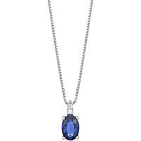 collana Zaffiro, Diamante gioiello Comete Fantasia Di Colore caratura Maggiore Di 1ct GLB 1656