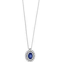collana Zaffiro, Diamante gioiello Comete Orione caratura 0,34ct GLB 1474