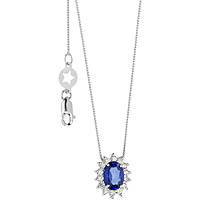 collana Zaffiro, Diamante gioiello Comete Regina caratura 0,21ct GLB 1564