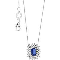 collana Zaffiro, Diamante gioiello Comete Regina caratura 0,41ct GLB 1603