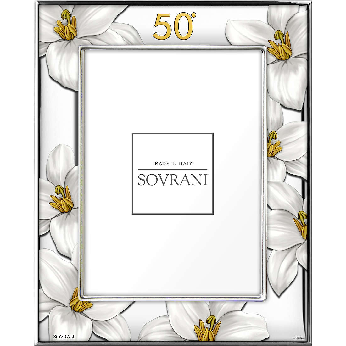 cornice in argento Sovrani W1034
