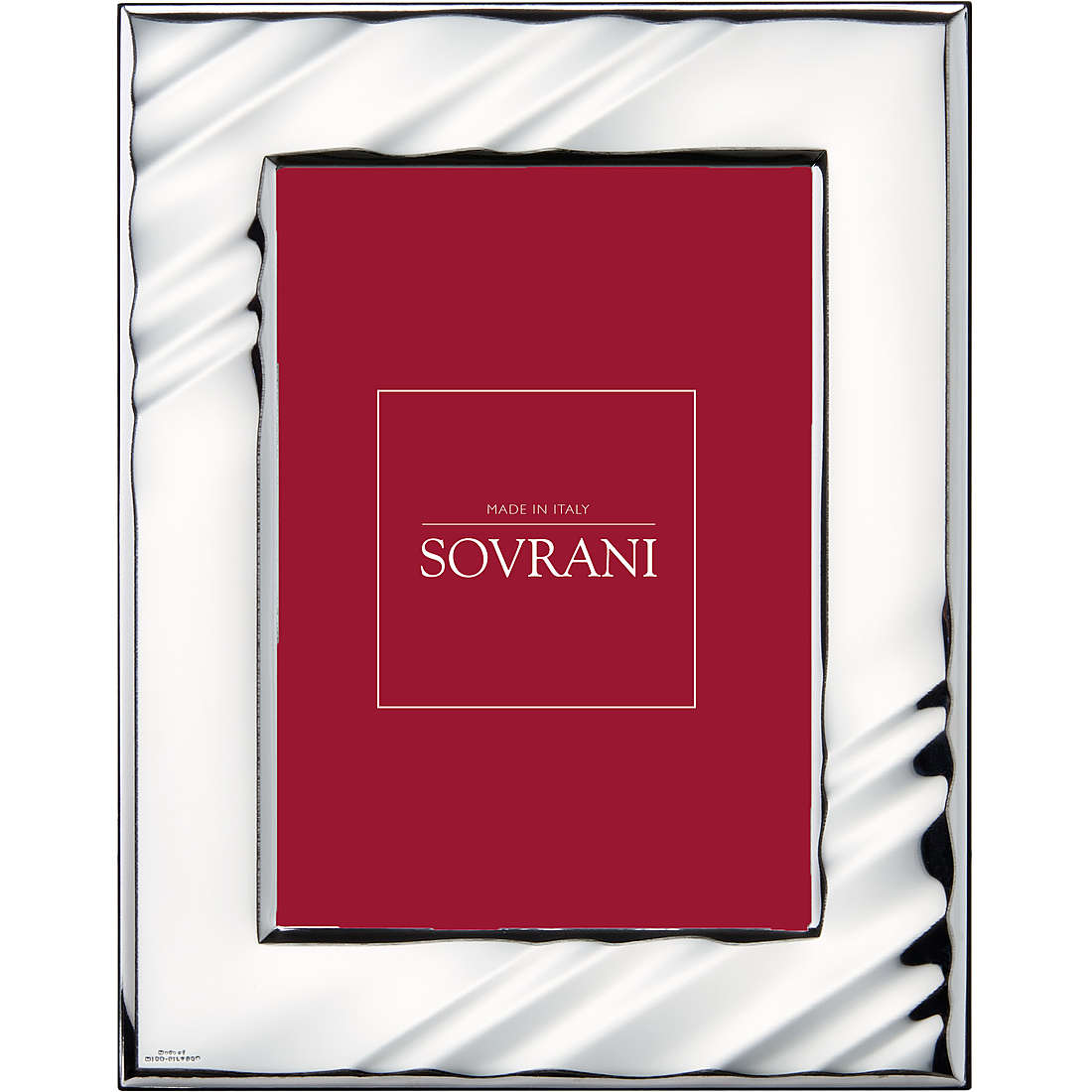 cornice in argento Sovrani W985