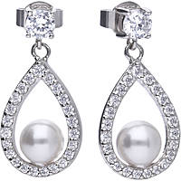ear-rings woman jewellery Diamonfire Pearls 62/1487/1/111