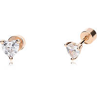 ear-rings woman jewellery GioiaPura Amore Eterno INS028OR923SCRSWH