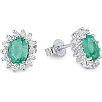 ear-rings woman jewellery GioiaPura Oro e Diamanti GIDORSM160-096W