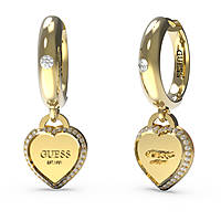 ear-rings woman jewellery Guess Fine Heart JUBE01426JWYGT/U
